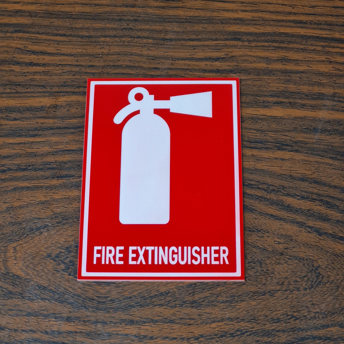 Fire Extinguisher - Traffo Label